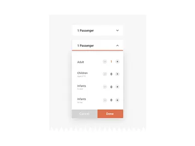 Daily UI - 027 Dropdown book flight daily ui dailyui dropdown flight form