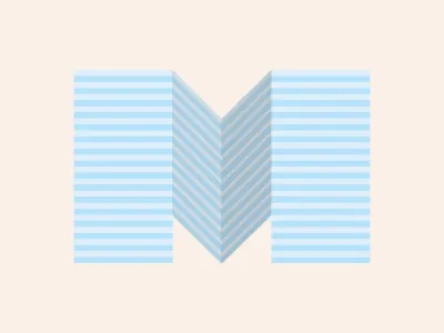 Missing the beach beach letter m sand shadow type