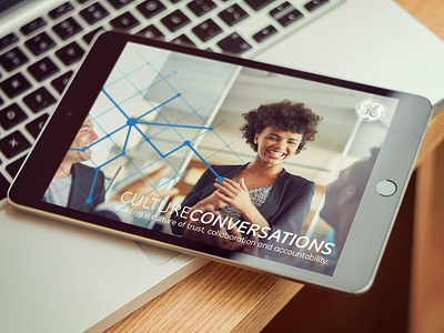 GE Grid Solutions ipad mockup powerpoint presentation