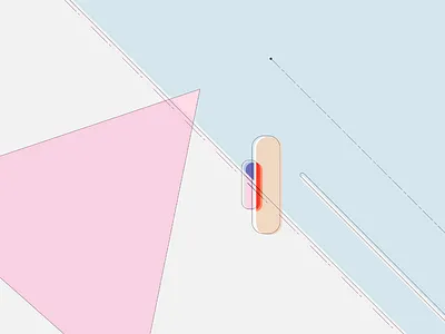 Transit abstract art flat illustration minimal vector wallpaper