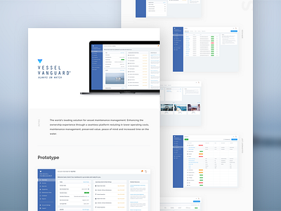 Yacht Maintenance Dashboard animation apps boat charts clean dashboard design kit ui web white yacht