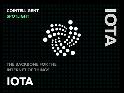 Iota Spotlight for Cointelligent bitcoin btc coin crypto cryptocurrency eth ether ethereum instagram iota post social media