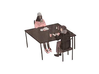 Date animation editorial gif illustration