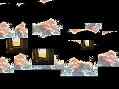 Dream of warmth clouds desert dream floating mindfulness pink floyd psychedelic sand space sunset trippy window