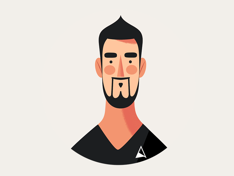 Say Hi to Jordi! ae animation character facial graphics illustration motion rig