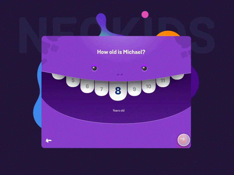 Neo Kids - Onboarding Concept .app animation character graphic illustration ipad kids mobile motion onboarding ui ux vietnam