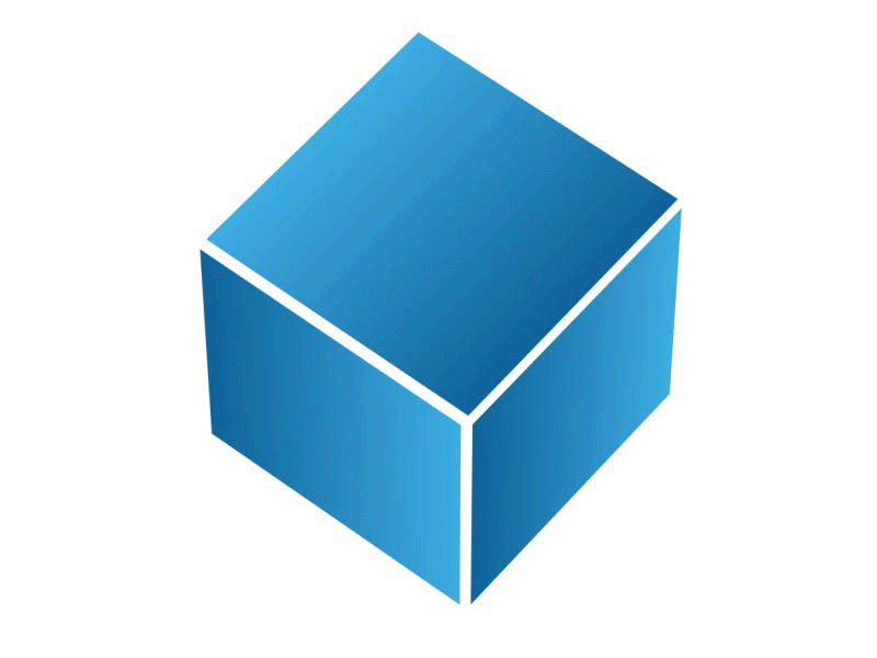 Linea 4.0 animation cube hand industry industry 4.0