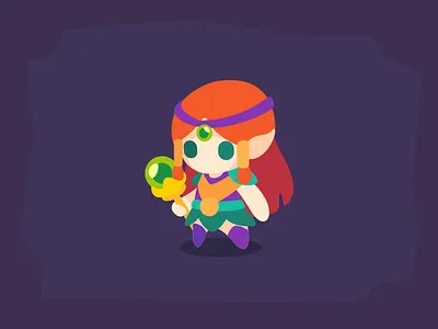 Spirit hero illustration spirit