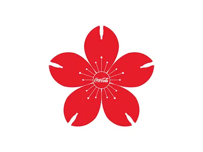 Coke x Tokyo 2020 Mashup 2020 adobe cherry blossom coca cola coke cokexabobexyou flower olympic red sakura tokyo