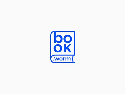 Book Worm Rebound book library logo rebound university