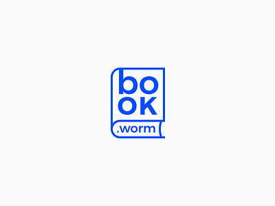 Book Worm Rebound book library logo rebound university