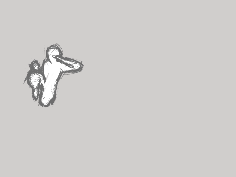Heavy punch animation frame by frame rough silentiger sketch test