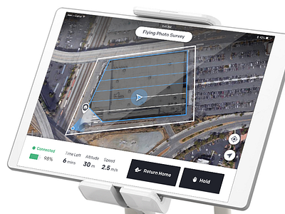 Drone Operator App drone ipad map uav