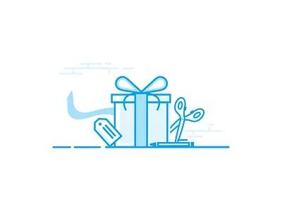 We've Got a Surprise for You! gift graphic illustration vector