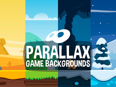 Parallax 2d Game Backgrounds 2d backgrounds game game design gamedev gaming