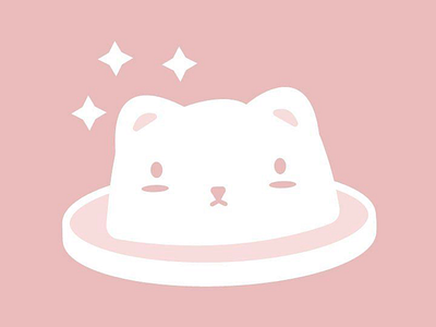 Animal Bowler Hat ai animal bear cat cheeks cute hat illustration kawaii puppy vector