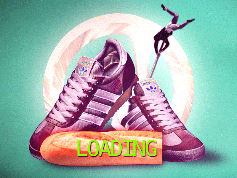 Carbo-loading animation branding collage design gif graphic motion motion design retro surrealism vintage