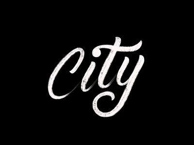 City lettering