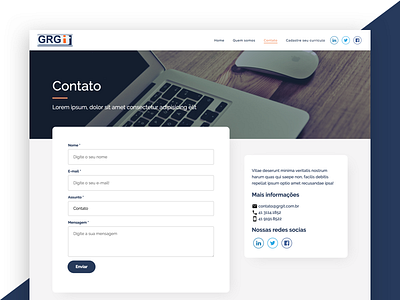 GRGIT - Contact Page contact page