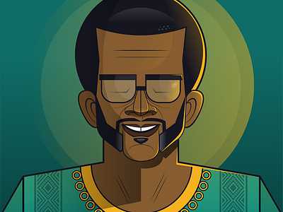 Oliver Reginald Tambo: Celebrating 100 Years african illustration flat illustration vector lighting