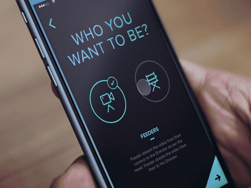 Profile Switch Interaction app interaction ios principle product switch ui ux