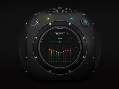 Armadillo amplifier application design industrial interaction interface ios iphonex loonars ui ux webdesign