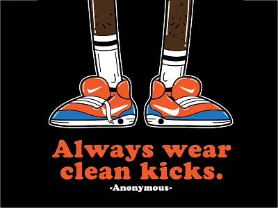 Sneaker Rules 101 art cartoon design graffiti graphic illustration nike sneakers street vector