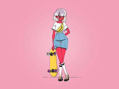 Girls art character character design design girl illustration