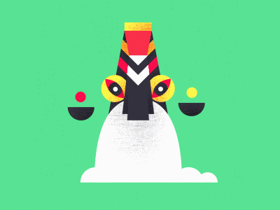 The Observer african analyst creature dance dancing drums gif illustration observer tribe