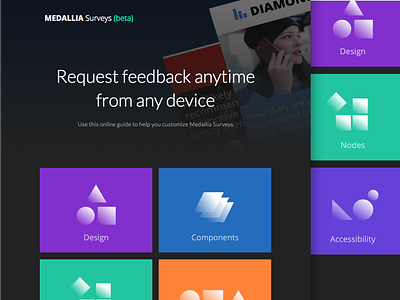 Medallia Surveys Docs components design documentation medallia react surveys