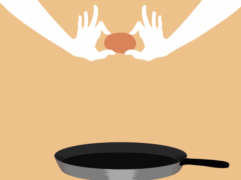 Sprichwörtlich - Da wird der Hund in der Pfanne verrückt advent calendar adventskalender breakfast crazy egg gog idioms omelette pan pug sayings sprichwort