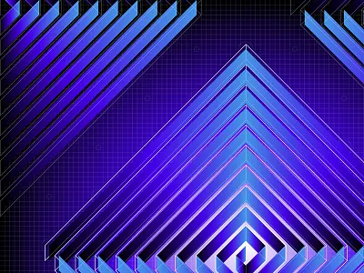 Labyrinth blue illustration labyrinth pattern