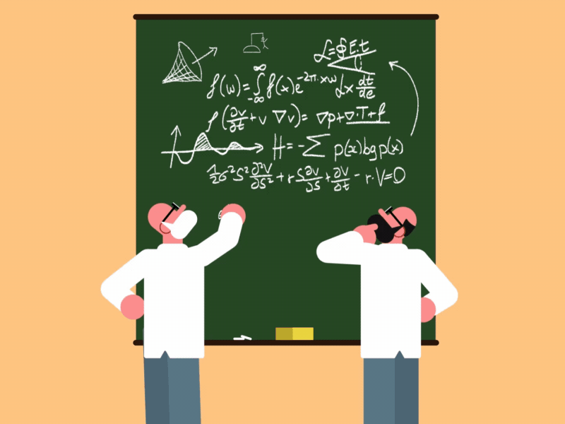 Sprichwörtlich - Einen Strich durch die Rechnung machen advent calendar adventskalender alien board idioms sayings school scientist space sprichwort tentacle