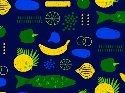 Brazil banana beans bell pepper butter cocnut fish food garlic ingredients lime onion