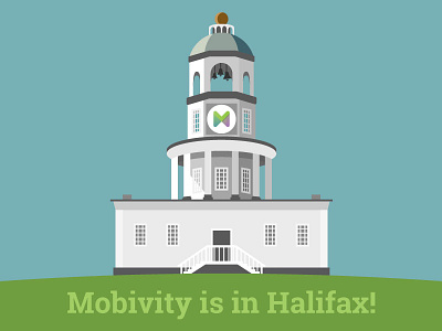 We're in Halifax! bold canada color halifax illustration international mobivity new team