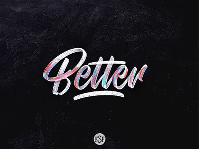 Better lettering... grey handlettering lettering logotype splash watercolor