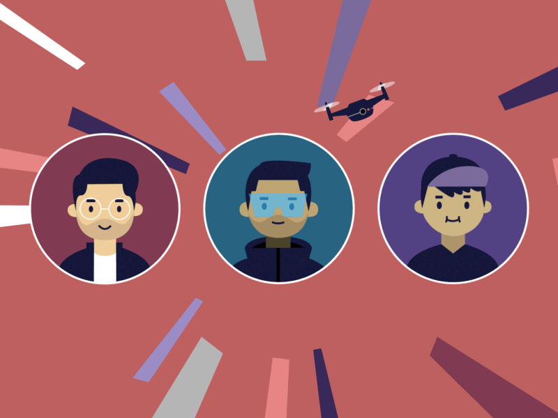 DTS! animation anime cartoon los angeles motion graphics title