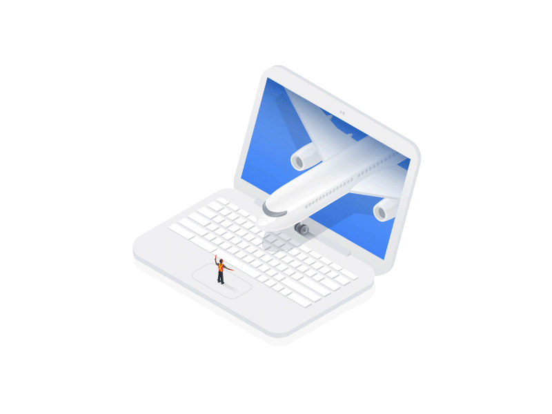 Google Flights drawing error page google google flights illustration