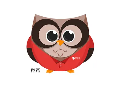 Eva Wing - Trend Micro illustration mascot owl trend micro ux