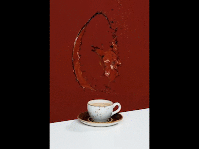 Coffeeeeeeee animation motion graphics taper