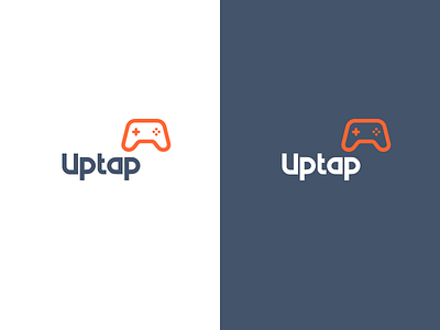 Uptap logo game logo