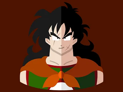 Yamcha dragonball flat icon