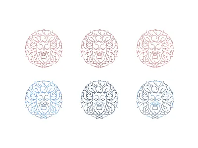 Les pétrifiantes / logo {WIP #2} logo medusa scary vector