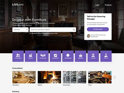 Livepmc consultant factory listing logistic manufacturer suppliers technology vendors