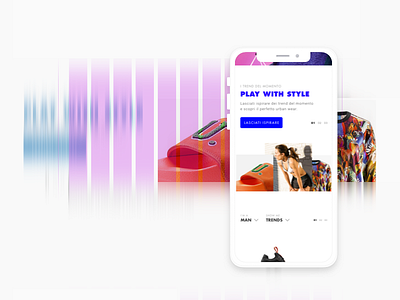 Fashion UI element - 6 app design e commerce fashion guide guidelines iphonex shopping slideshow ui ux website