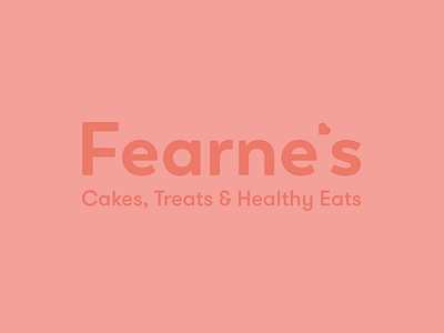 Fearnes apostrophe brand cute heart logo soft type