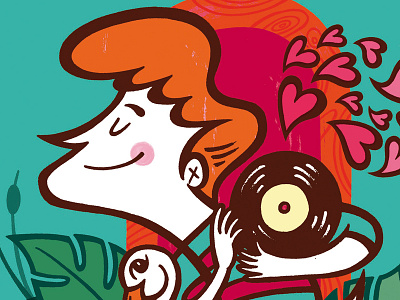 Tunnel Of Love character detail love valentine valentines day vinyl