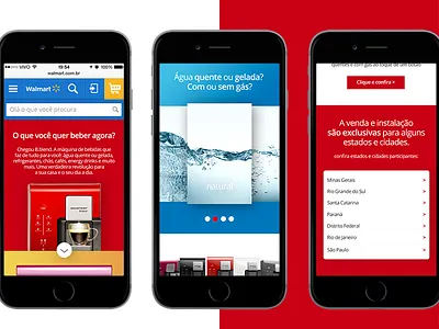 B.Blend Mobile Advertising for Walmart.com advertising bblend creative landing mobile ui ux walmart