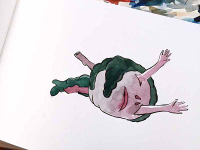 Waaaa illustration sketch