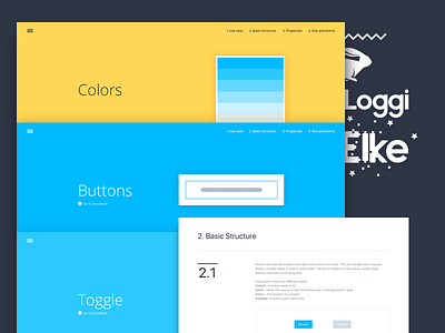 Elke Design System @Loggi components design frontend system ui ux